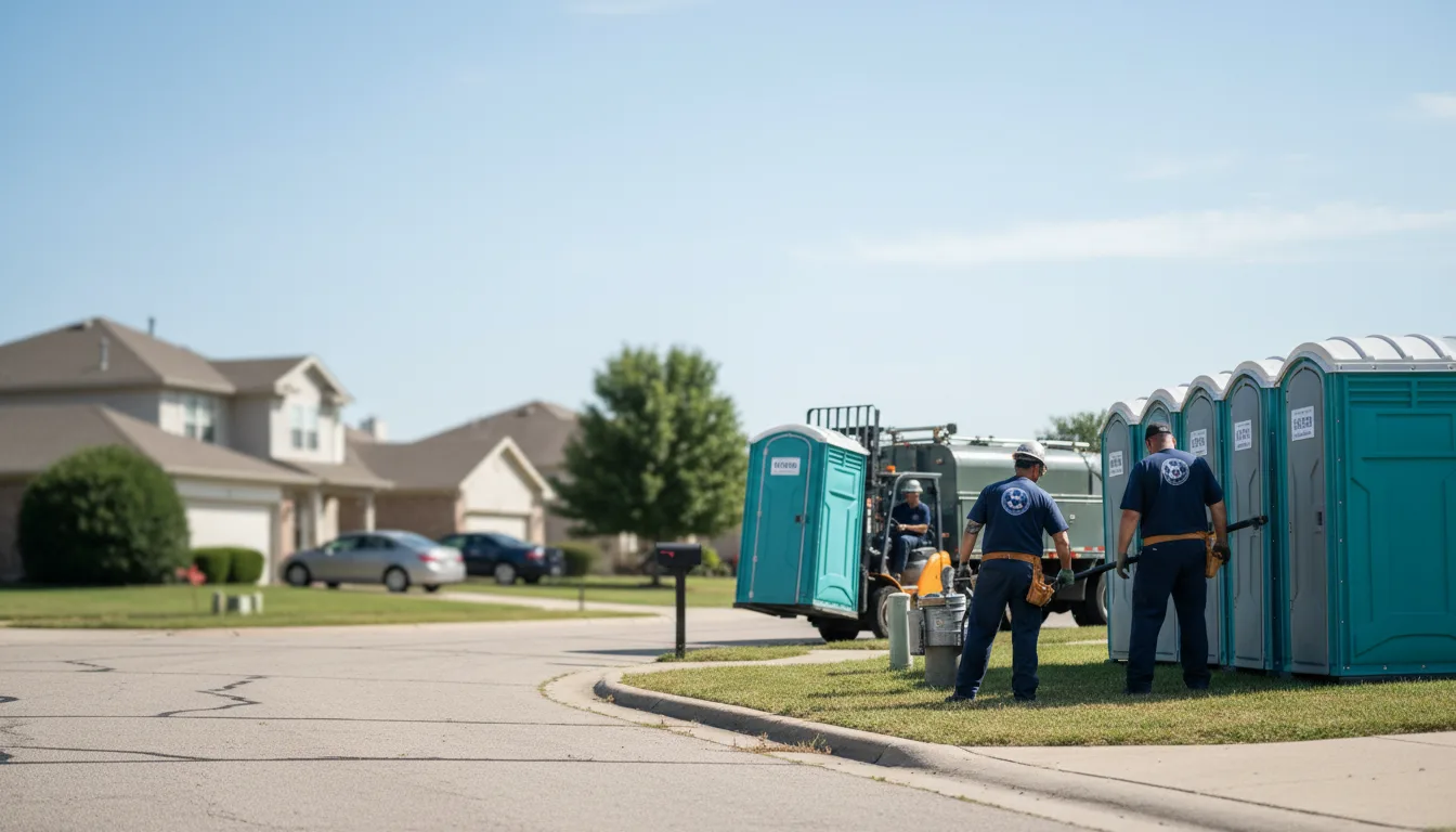 Porta Potty Rental in Hudson, MI near me